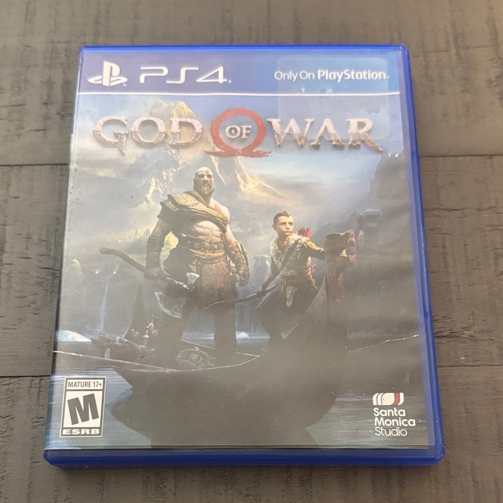 Sony God of War for PS4 - Blue Case